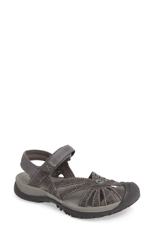 KEEN 'Rose' Sandal in Gargoyle/Raven Canvas  product