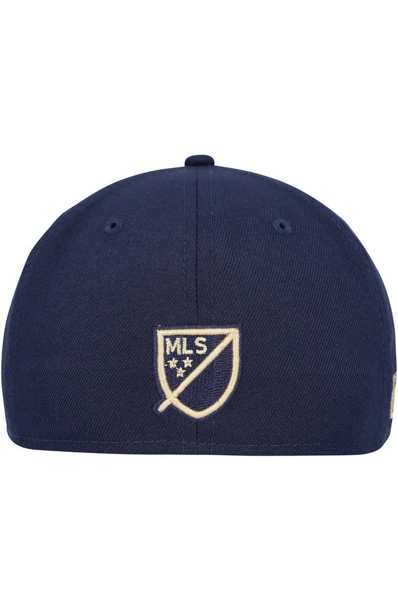 New Era Men's New Era Navy Philadelphia Union Kick Off 59FIFTY Fitted Hat, Alternate, color, 
