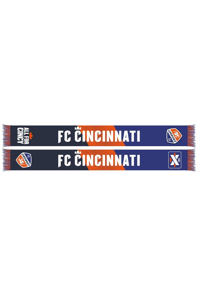 FC Cincinnati 2025 Jersey Hook Scarf, Main, color, Blue