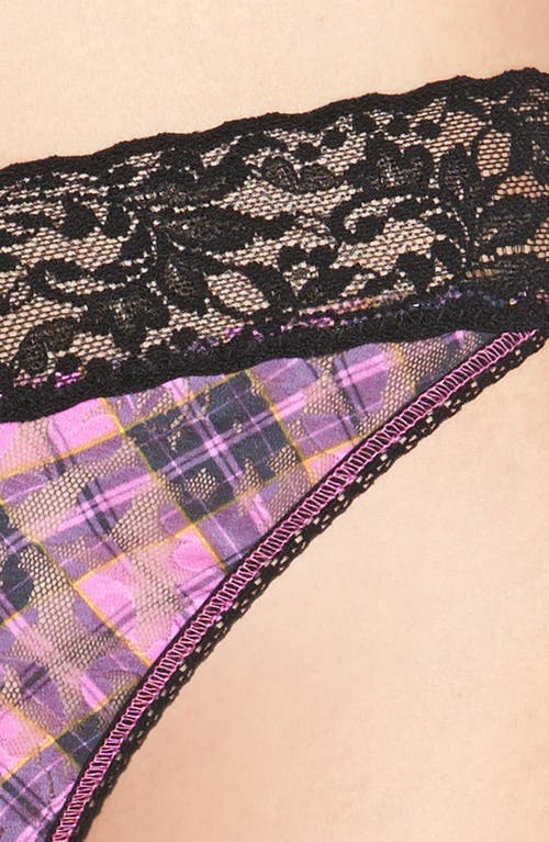 Hanky Panky Print Original Rise Thong
