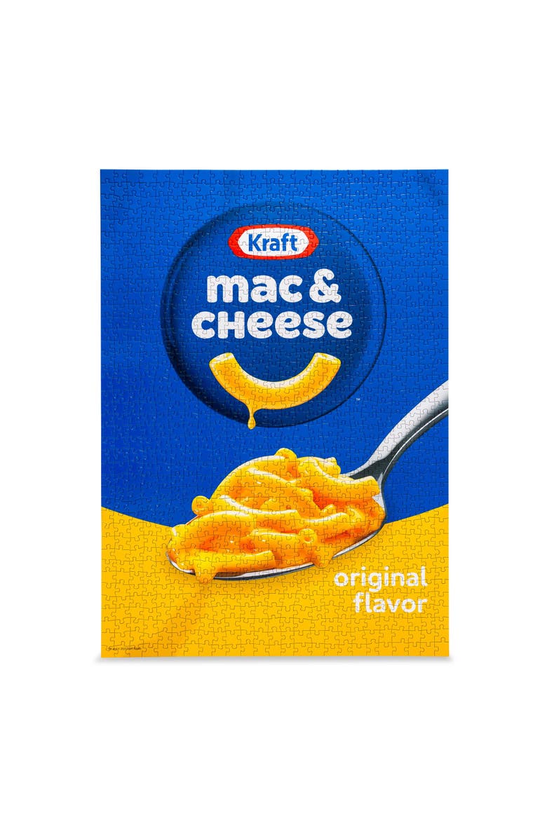 Kraft Macaroni & Cheese 1000-Piece Jigsaw Puzzle | Toynk Exclusive, Alternate, color, Blue