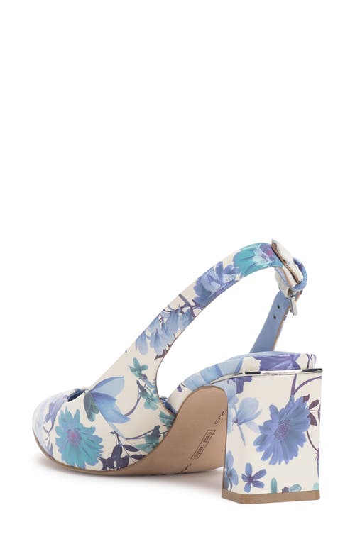 Vince Camuto Women's Hamden-b Slingback Pumps In Trellis Blue