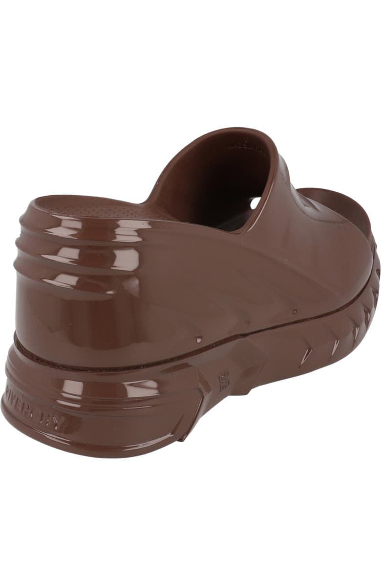 Givenchy Marshmallow Wedge Slide Sandal, Alternate, color, Chocolate