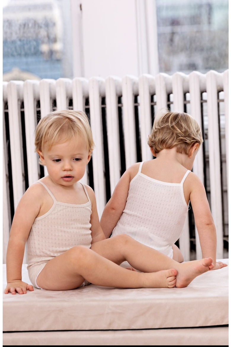 Pointelle Boys Bodysuit, Alternate, color, Natural / White