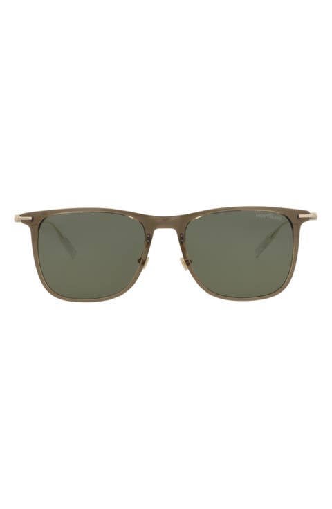 53mm Square Sunglasses