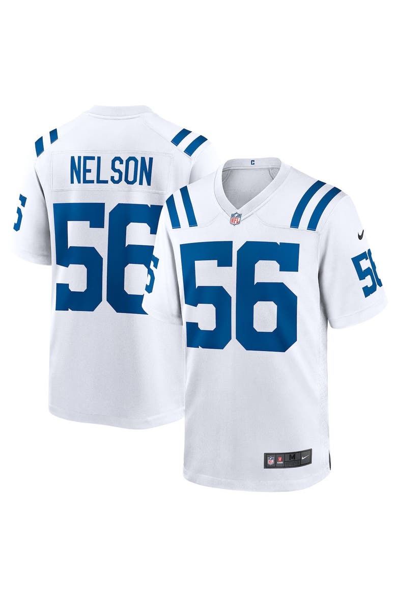 Men's Nike Quenton Nelson White Indianapolis Colts Game Player Jersey, Main, color, WHITE