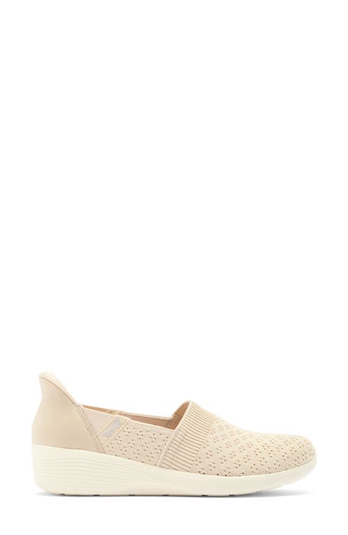 Skechers Arya Swift-fit Slip-on Sneaker In Natural