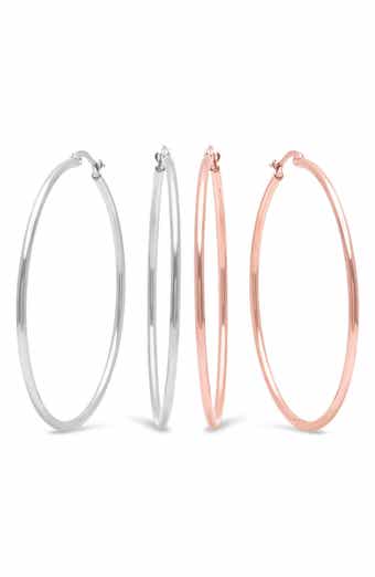 Set of 2 Hoop Earrings