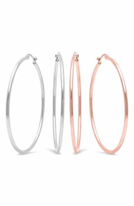 Set of 2 Hoop Earrings