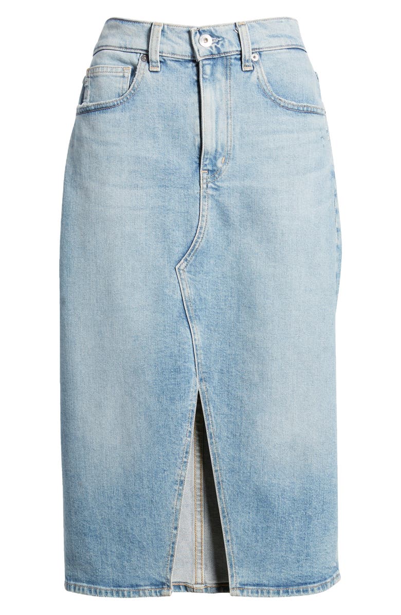 AG Alicia Denim Skirt, Alternate, color,