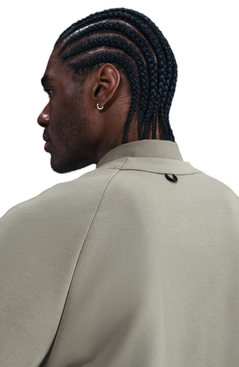 Nike ImpossiblySoft Dri-FIT Cardigan, Alternate, color, Light Army/ Steel Green
