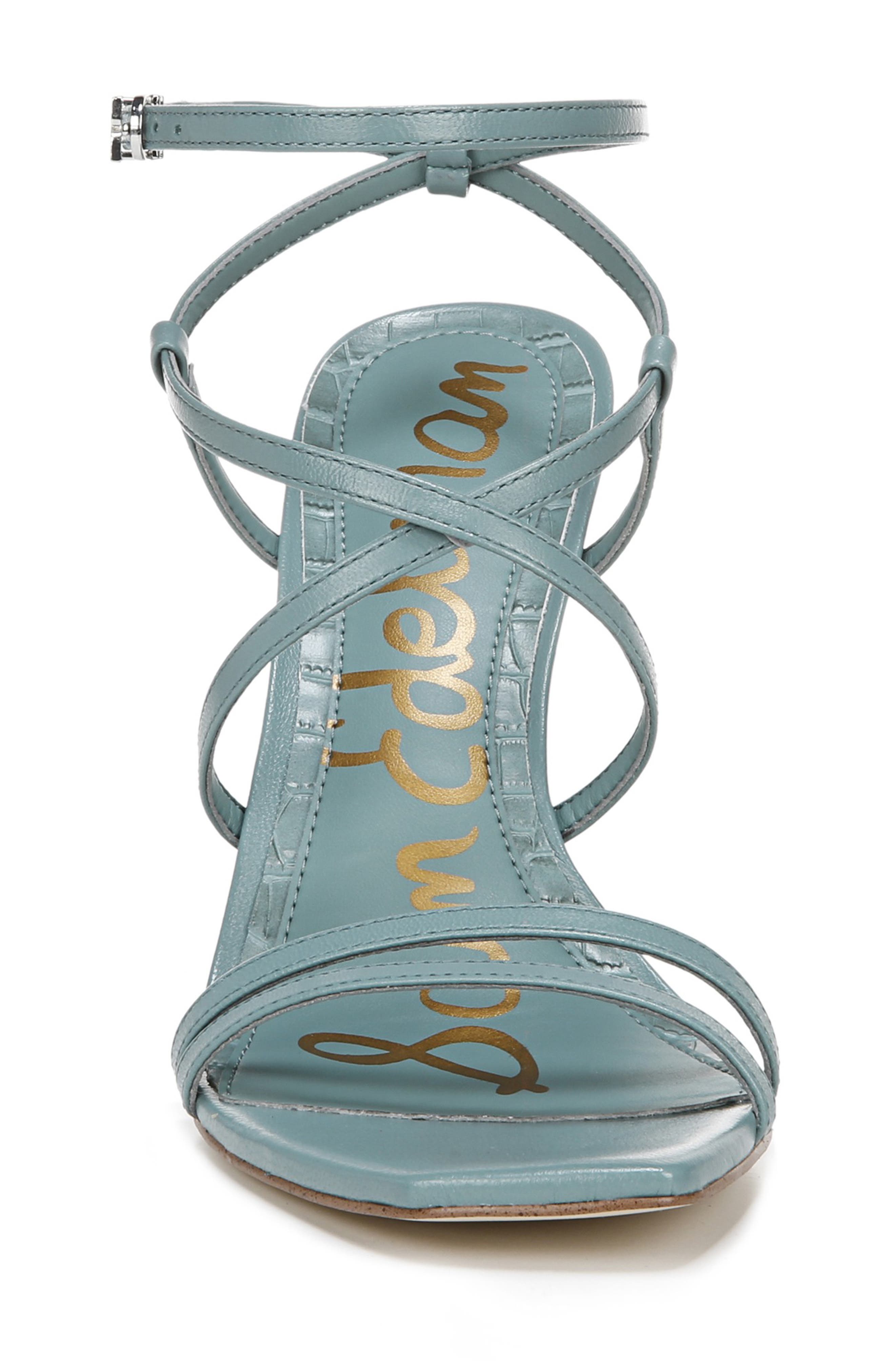 Leeanne Strappy Sandal, Alternate, color, BLUE SAGE LEATHER