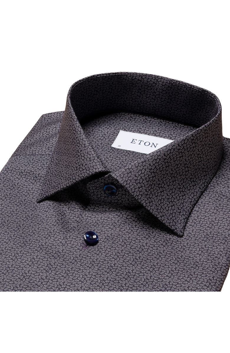 Eton Slim Fit Floral Dress Shirt, Alternate, color,