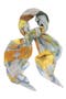 Springtime Pleated Floral Scarf