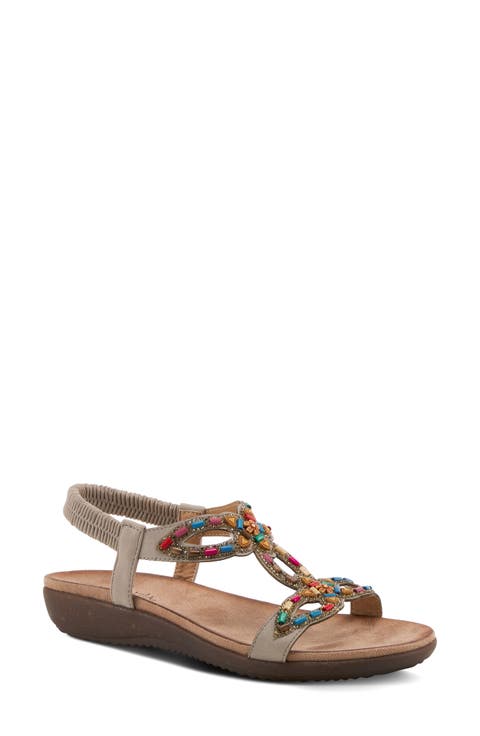 Volcanic Wedge Sandal