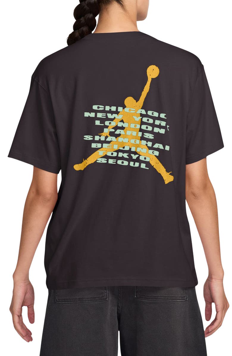 Jordan World Tour Cotton Graphic T-Shirt, Alternate, color, 045 Offnor