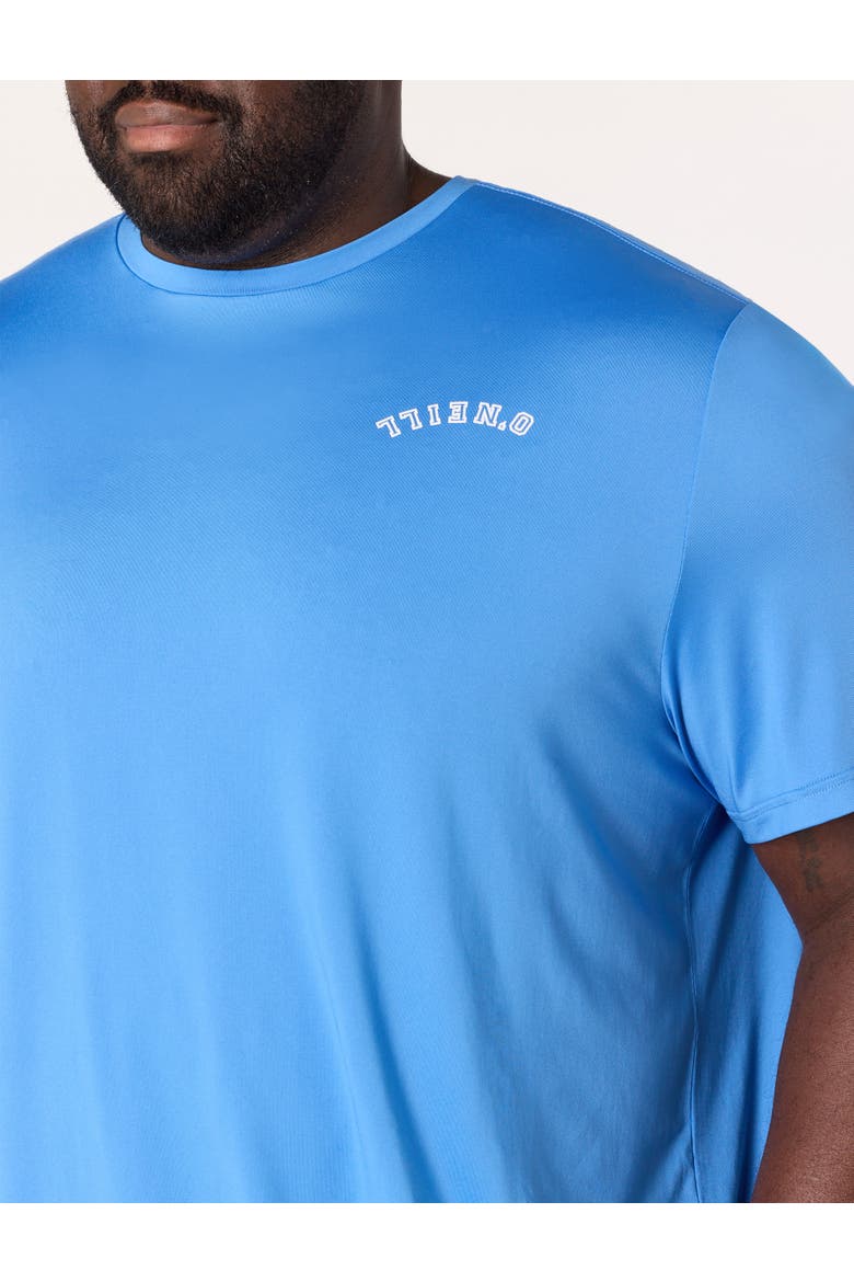 Big & Tall Preppy UPF Graphic T-Shirt, Alternate, color, BLUE