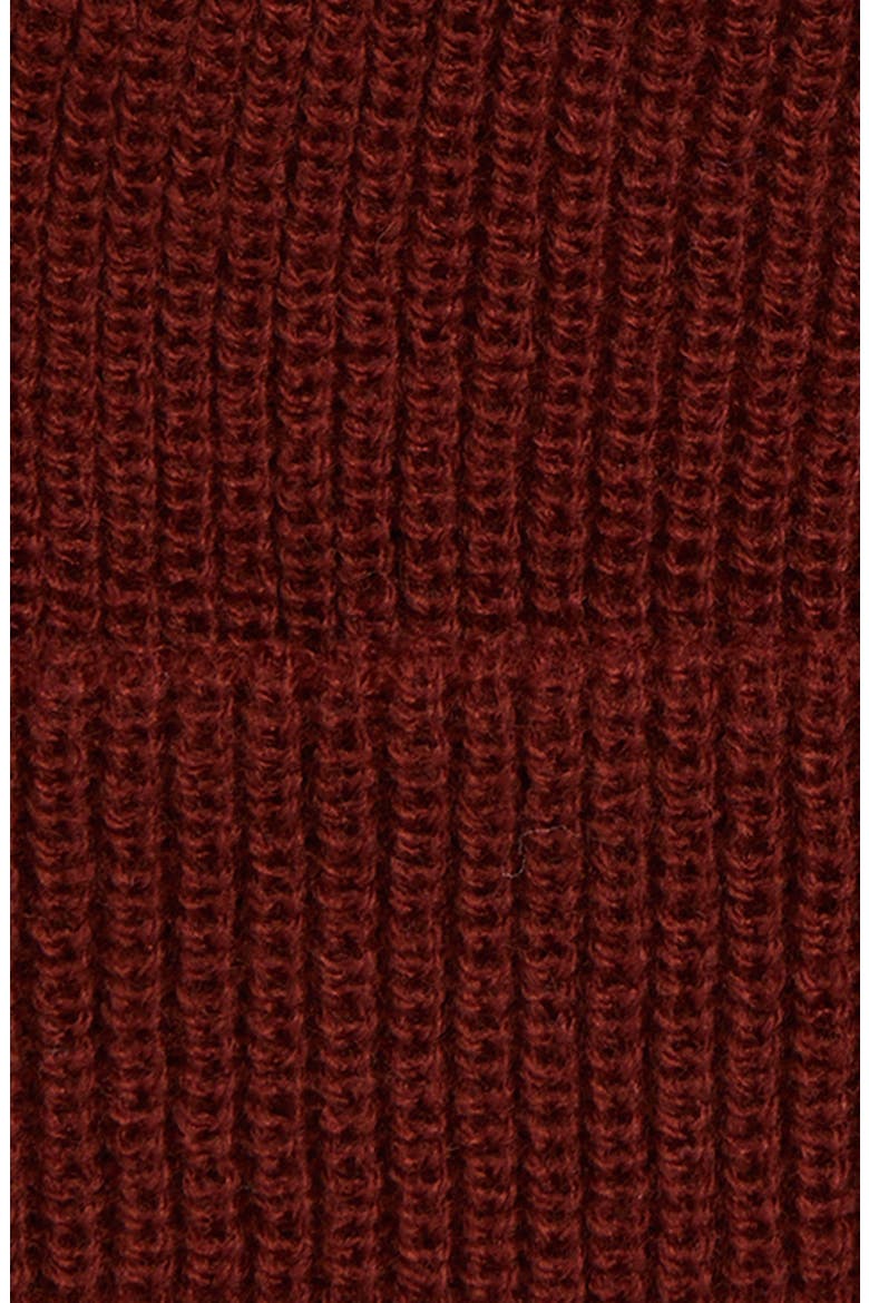 Heist Beanie, Alternate, color, DARK BRICK