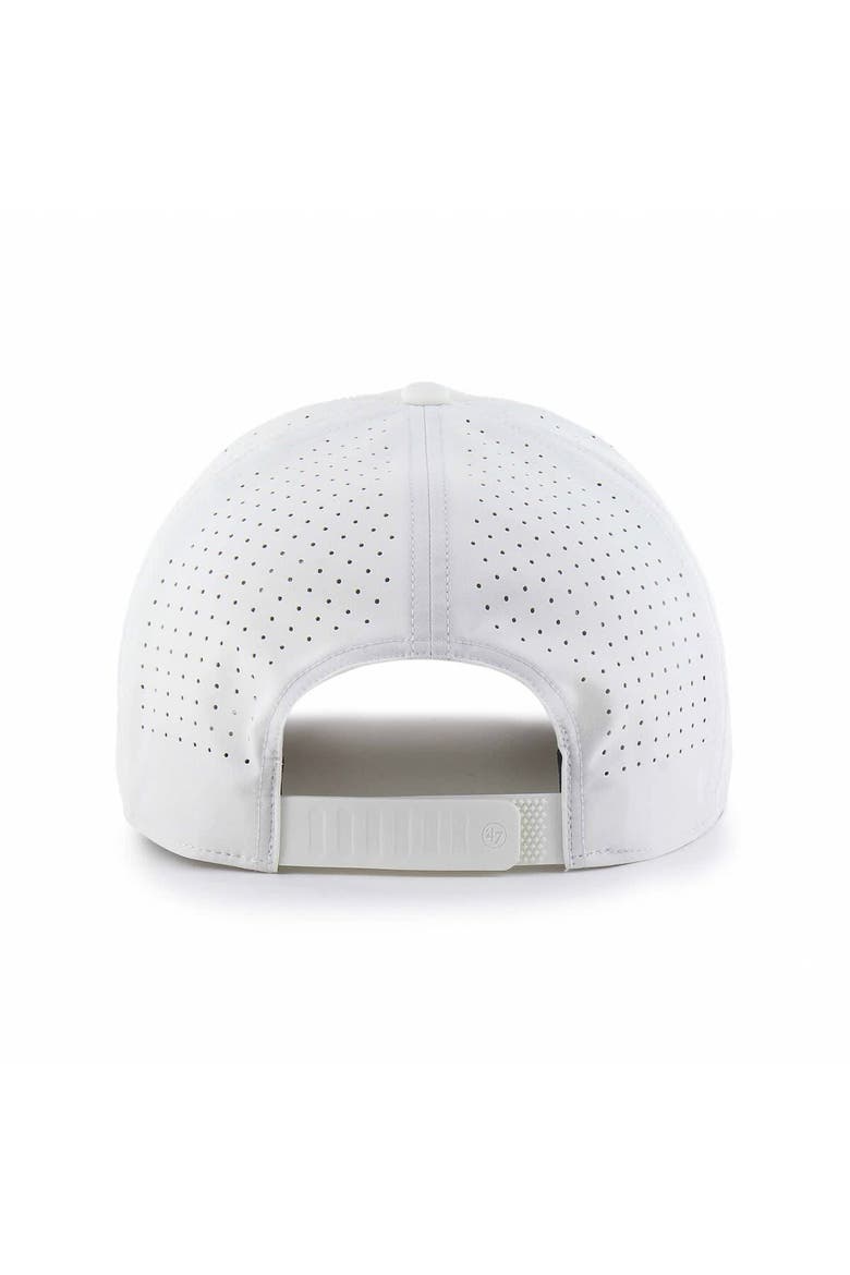 Men's '47  White Milwaukee Brewers Forward Vault Hitch Adjustable Hat, Alternate, color, White