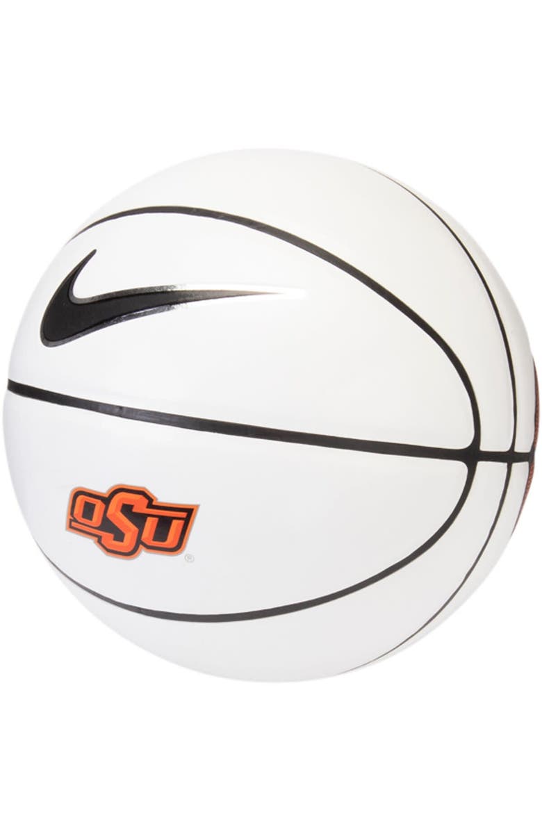 Nike Oklahoma State Cowboys Autographic Basketball, Alternate, color, Brown