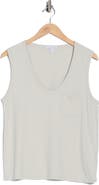 James Perse V-Neck Cotton Tank