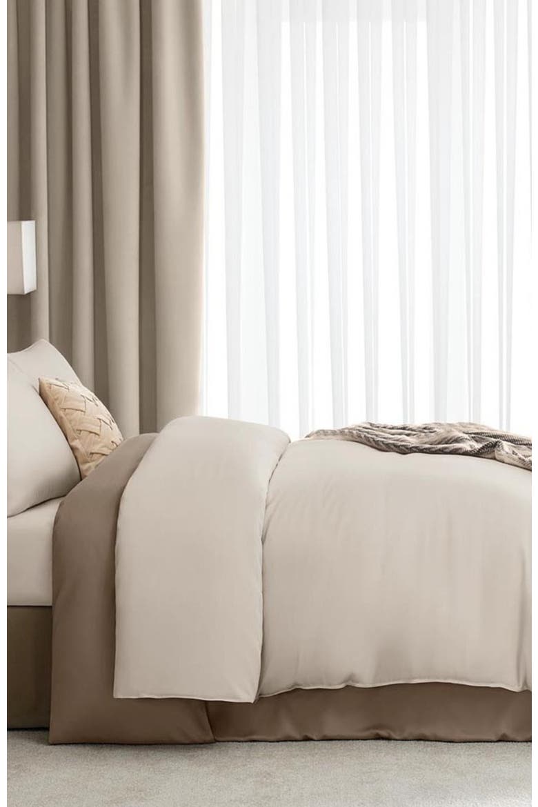 Sensa Duvet Cover, Alternate, color, Beige