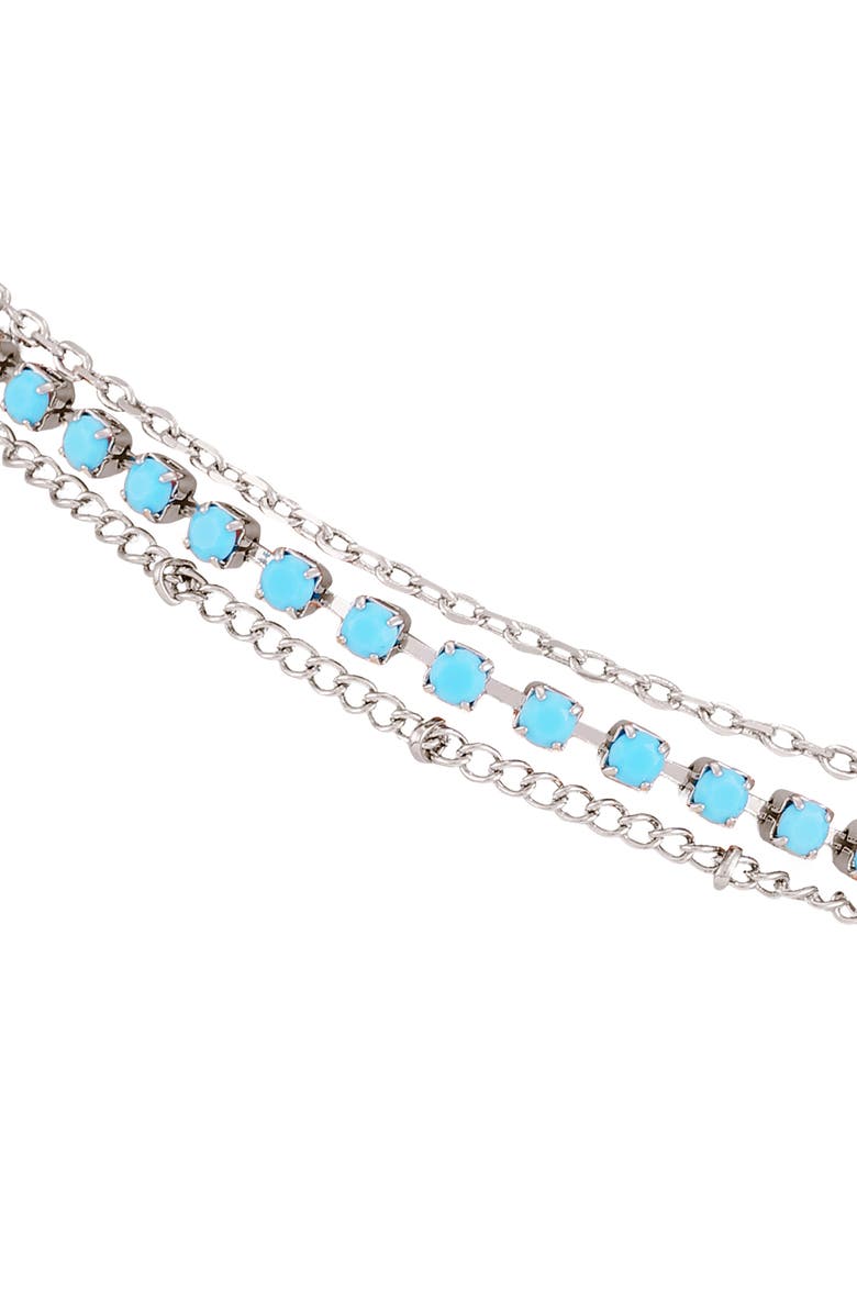 Vince Camuto 3-Pack Assorted Chain Anklets, Alternate, color,