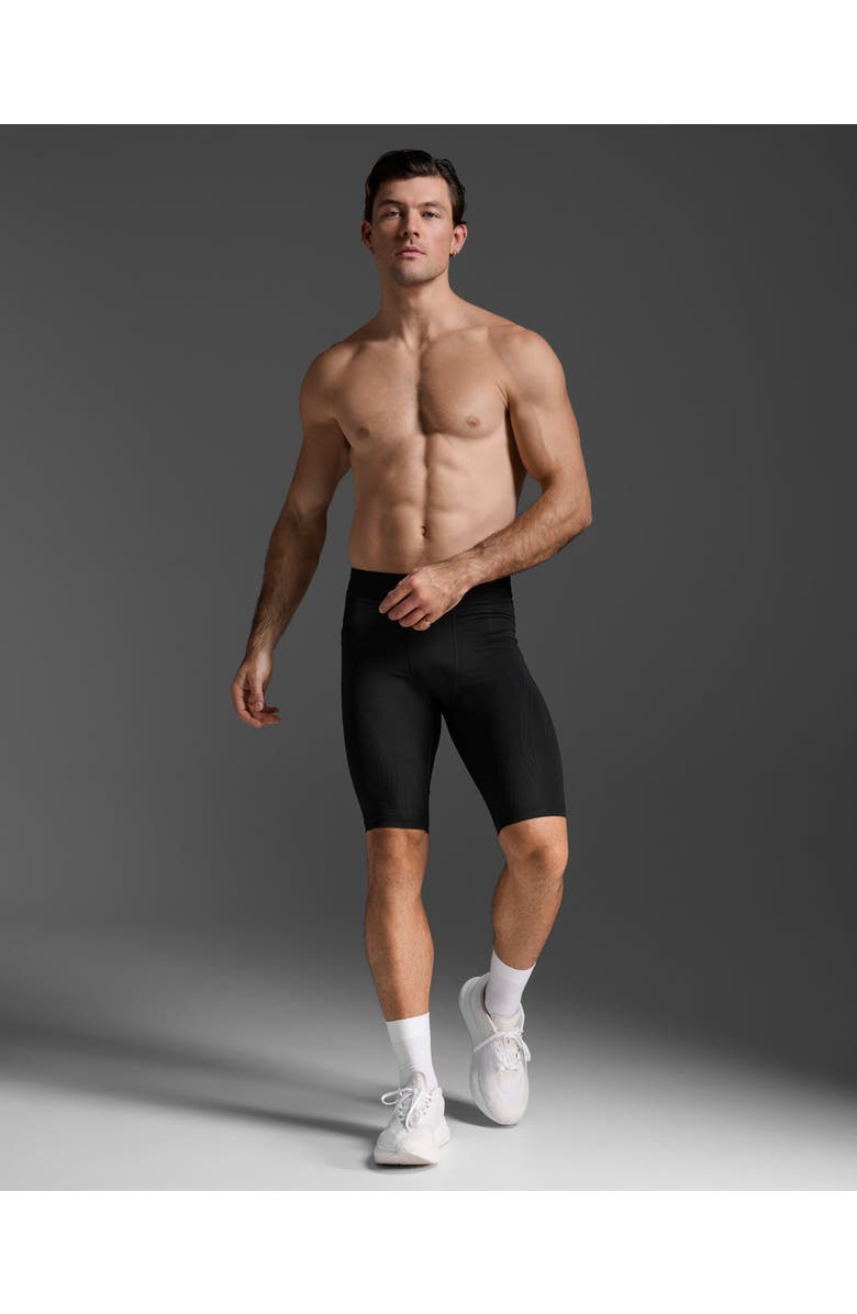 2XU Force Compression Shorts, Alternate, color, Black/Nero