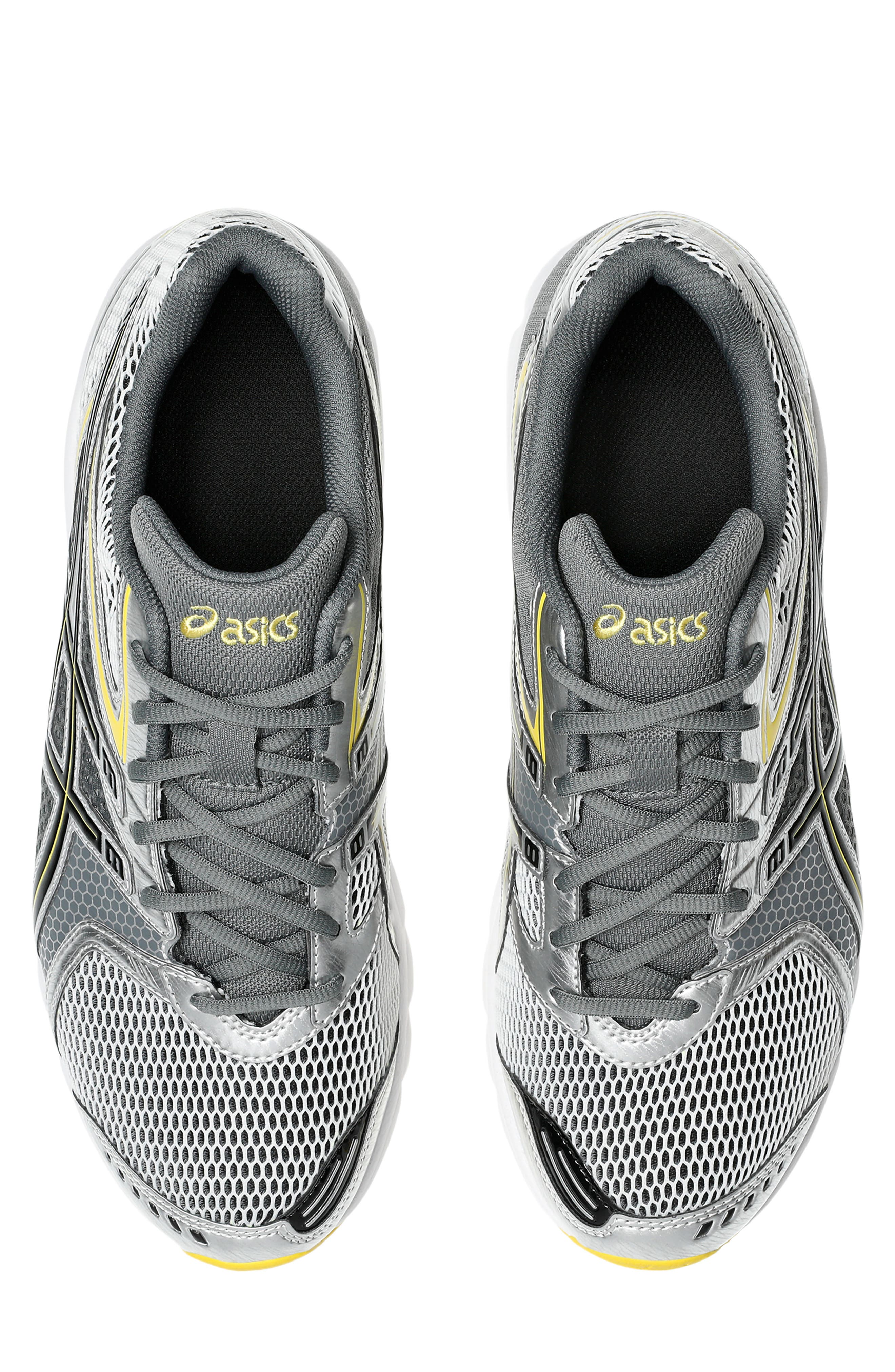 GEL-DS TRAINER 14 Running Shoe, Alternate, color, WHITE/TAI-CHI YELLOW