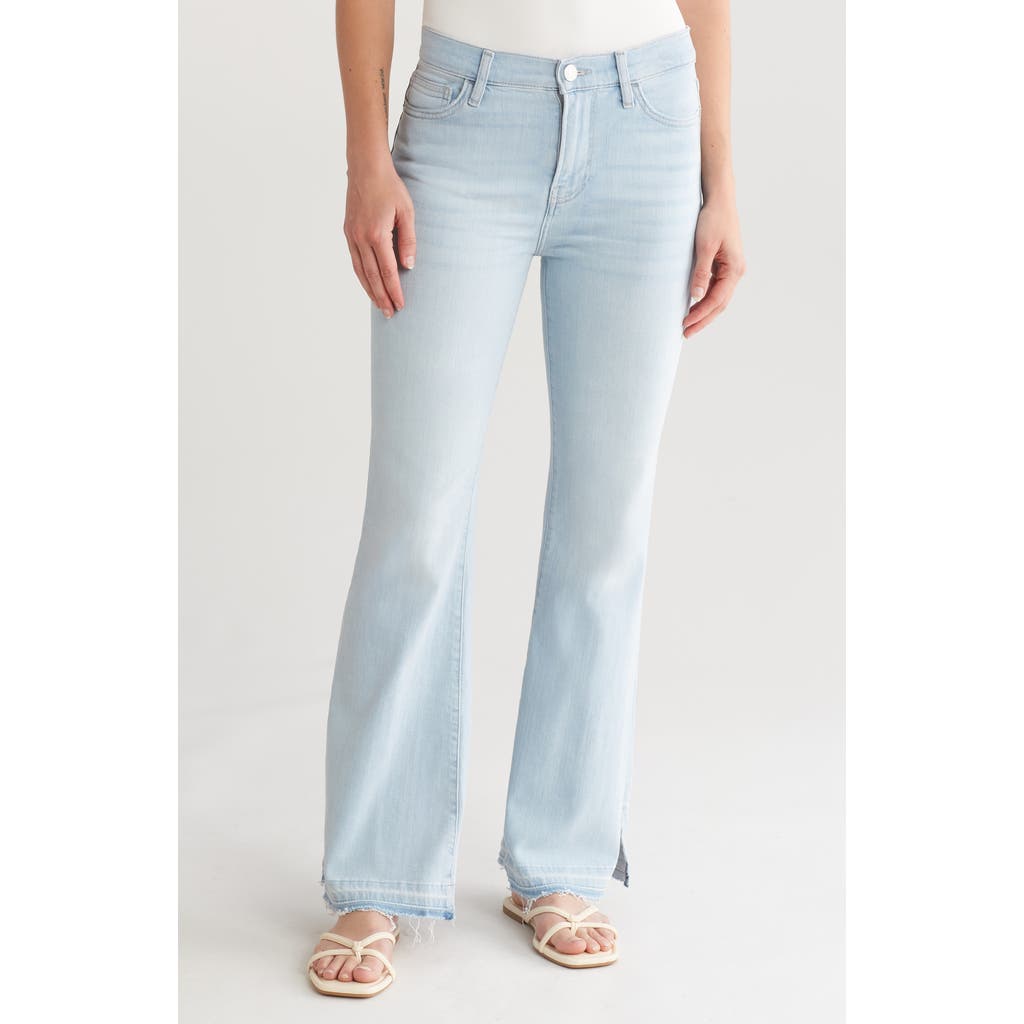 FRAME FRAME LE EASY RELEASED FRAY HEM FLARE JEANS