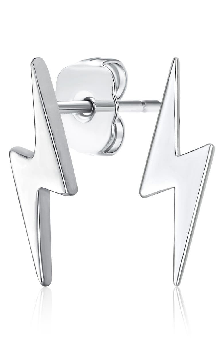BLING JEWELRY Lightening Stud Earrings, Alternate, color, 