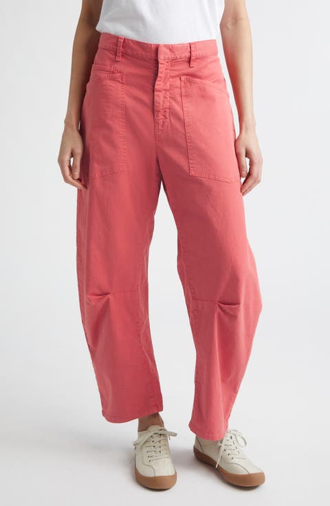 Shon Stretch Cotton Pants