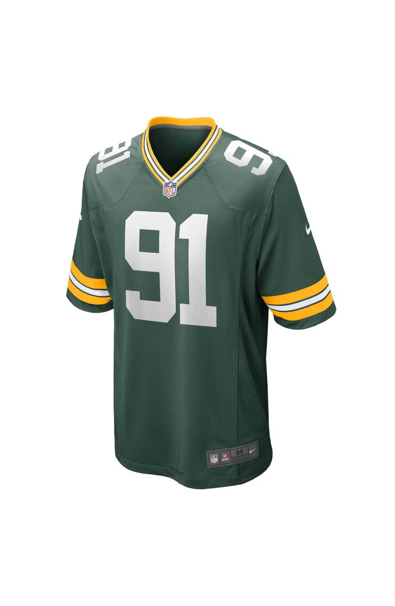 Nike Men's Nike Preston Smith Green Green Bay Packers Game Team Jersey, Alternate, color, 