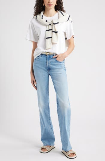 Relaxed Fit Pima Cotton Crewneck T-Shirt