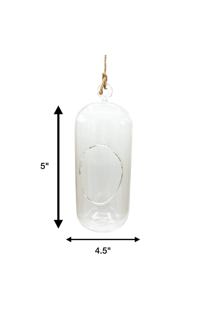 Unique Gardener Carefree Capsule Glass Terrarium, 2 Pack, Alternate, color, Clear