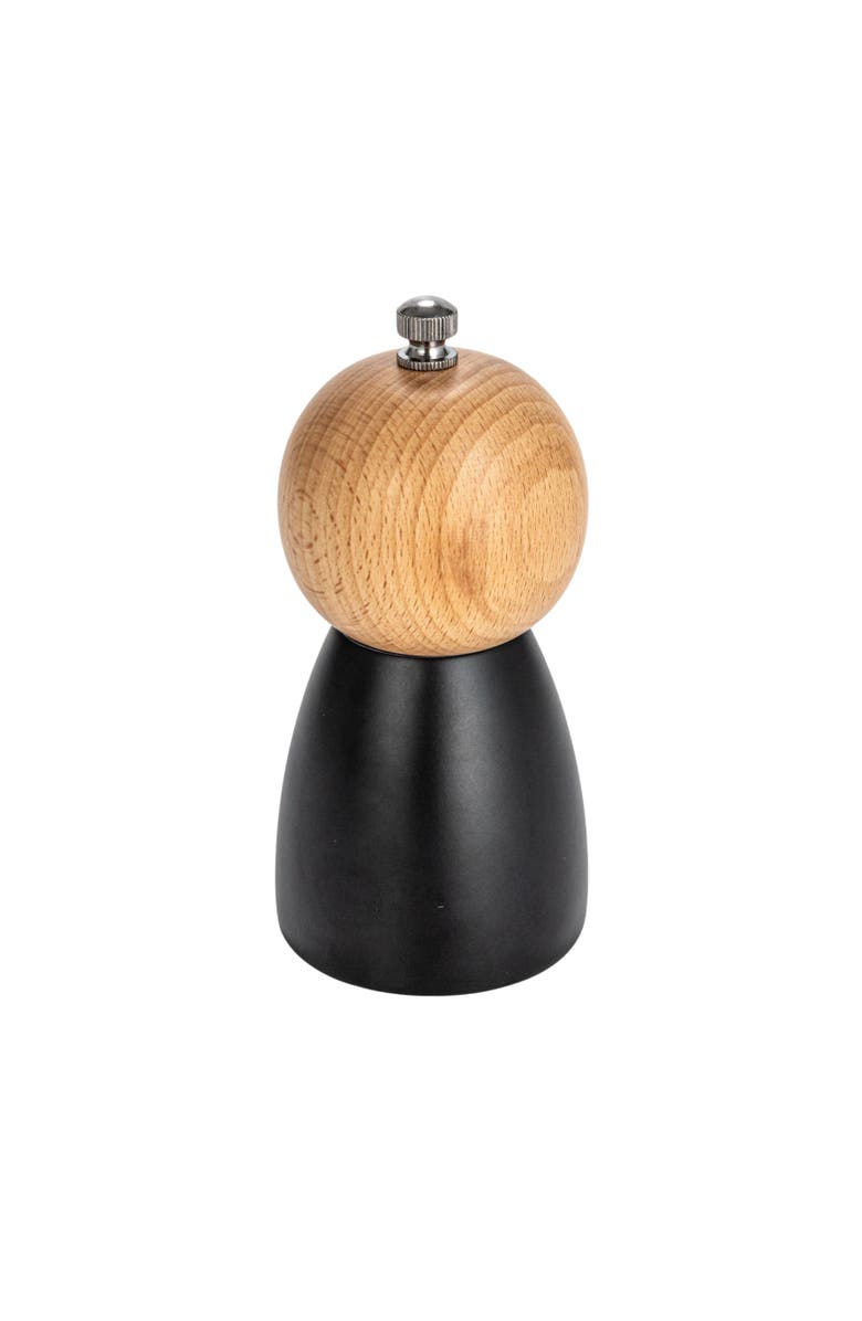 Storied Home Two-Tone Rubberwood Salt and Pepper Mill, Main, color,