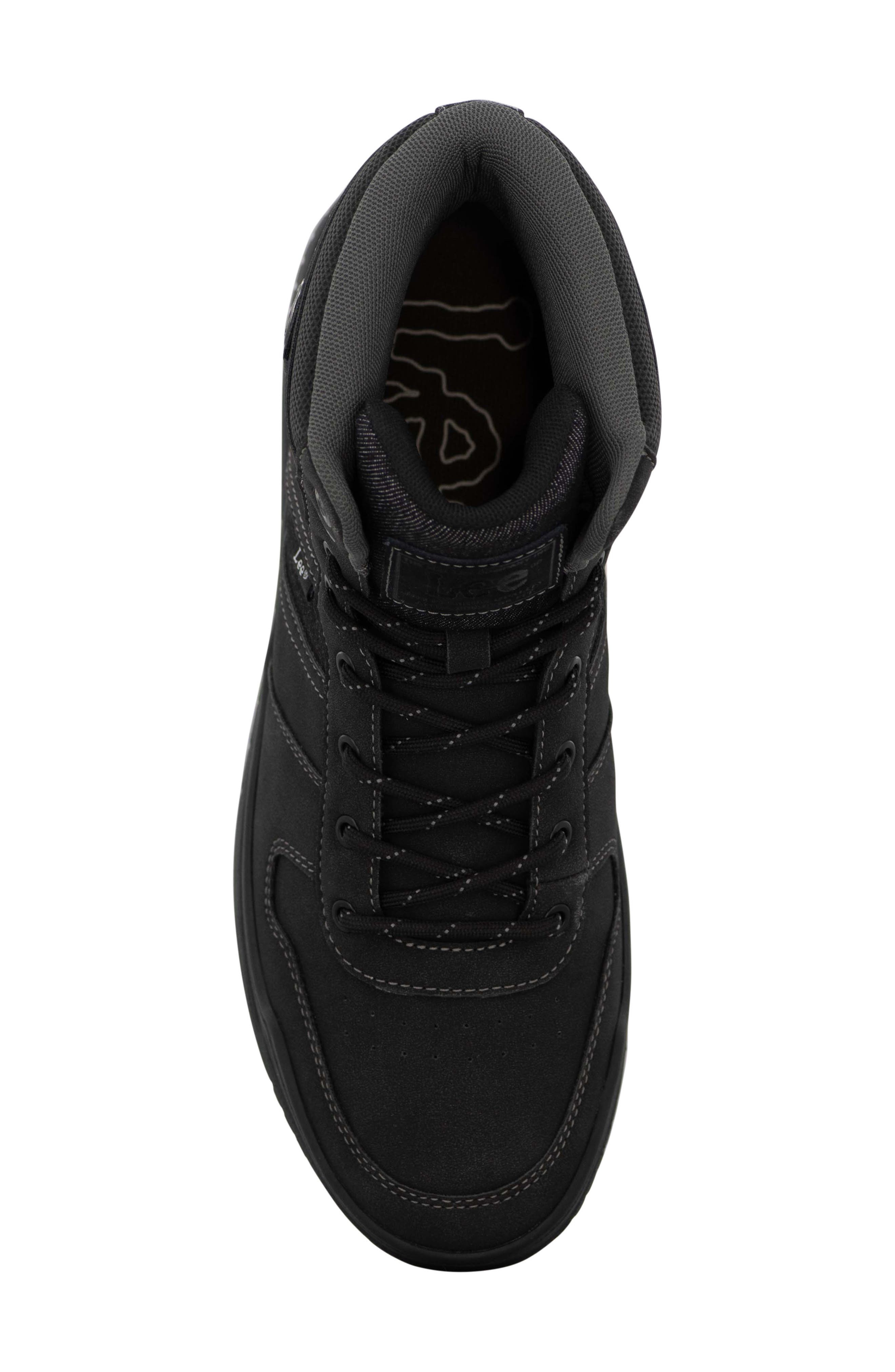 Lee Noah High Top Sneaker, Alternate, color, Black