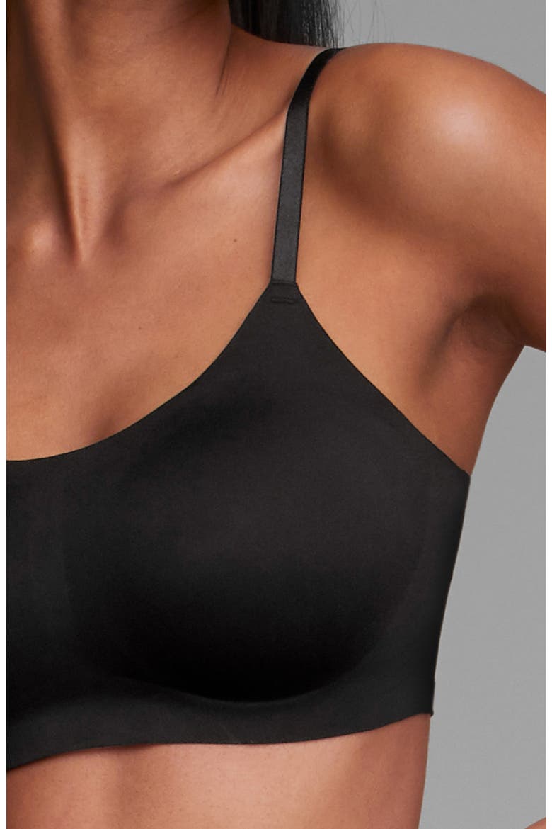 Support Bralette, Alternate, color, BLACK