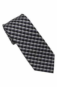 KARL LAGERFELD PARIS Gingham Print Tie
