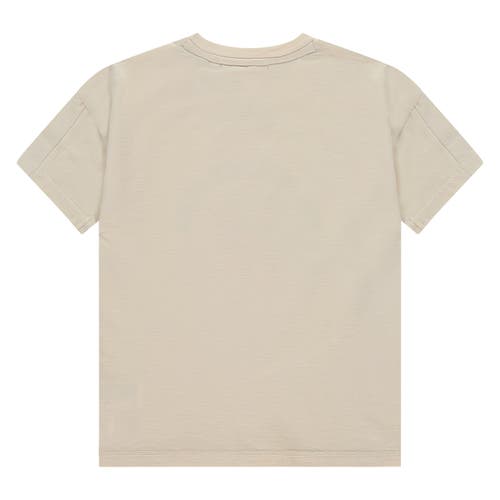 Stains And Stories By Babyface 'the Noodle Club' Short Sleeve T-shirt In Neutral