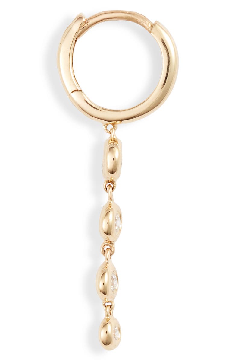 Bony Levy Monaco Bezel Diamond Drop Earrings, Alternate, color, 