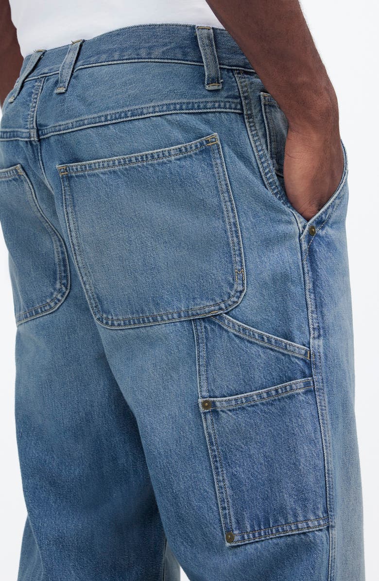 Madewell Carpenter Jeans, Alternate, color, Elko Wash