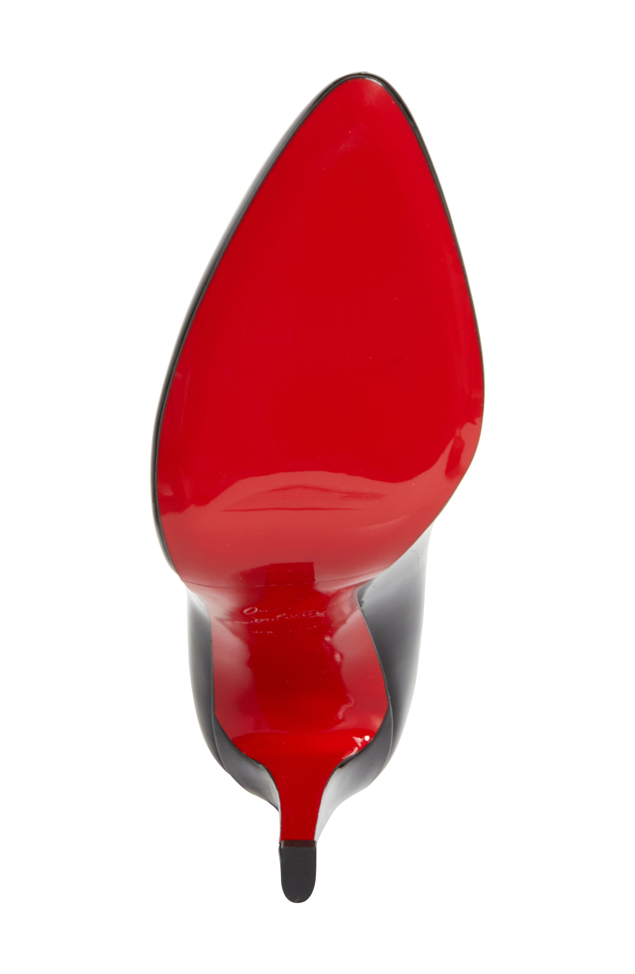 Christian Louboutin Fannylove Pump, Alternate, color, Black/ Black