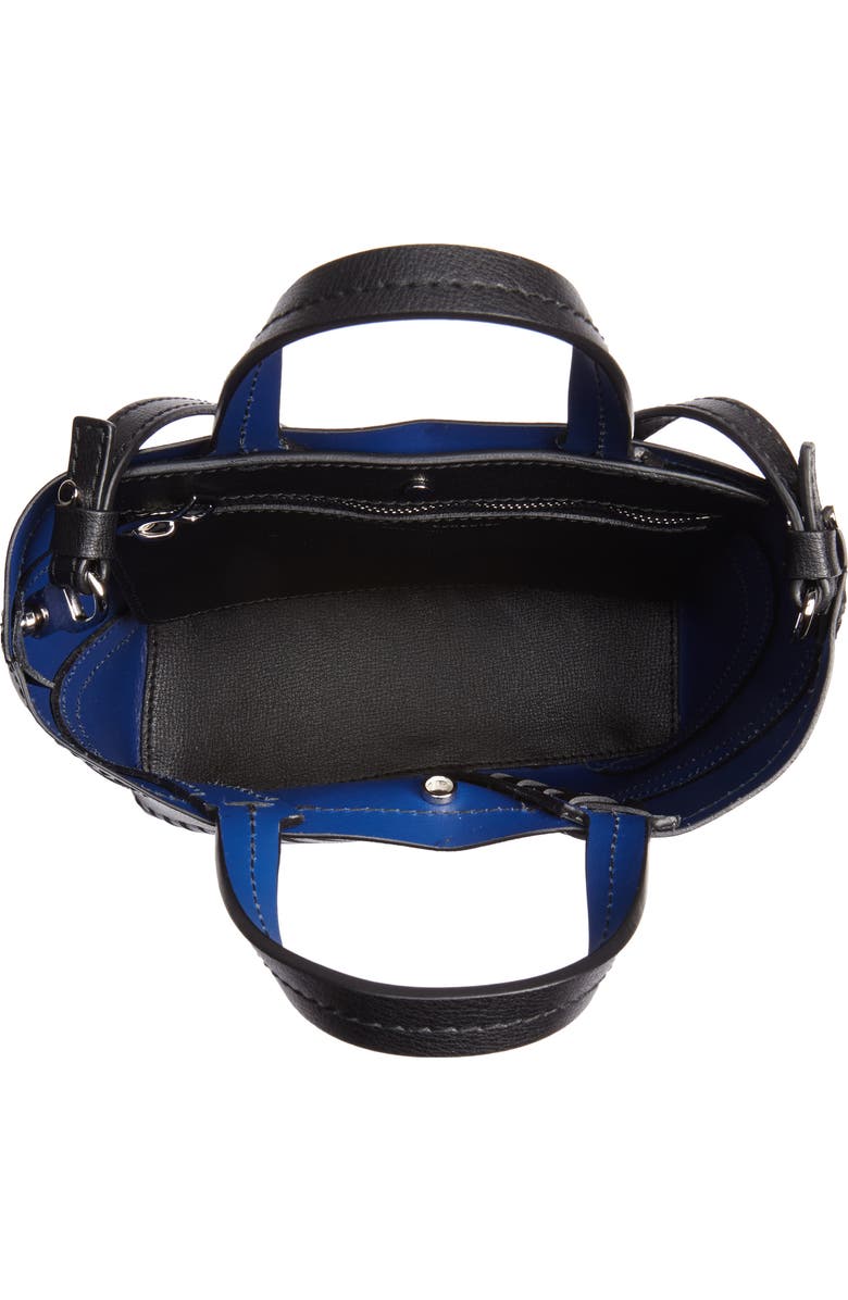 Proenza Schouler Mini Hex Whipstitch Calfskin Leather Tote, Alternate, color,