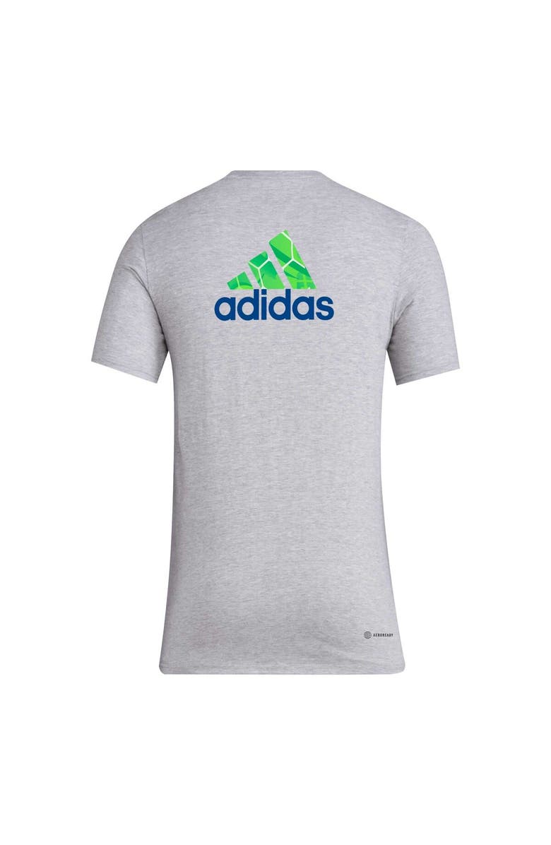 adidas Men's adidas Heather Gray Seattle Sounders FC Local Pop AEROREADY T-Shirt, Alternate, color, Heather Gray