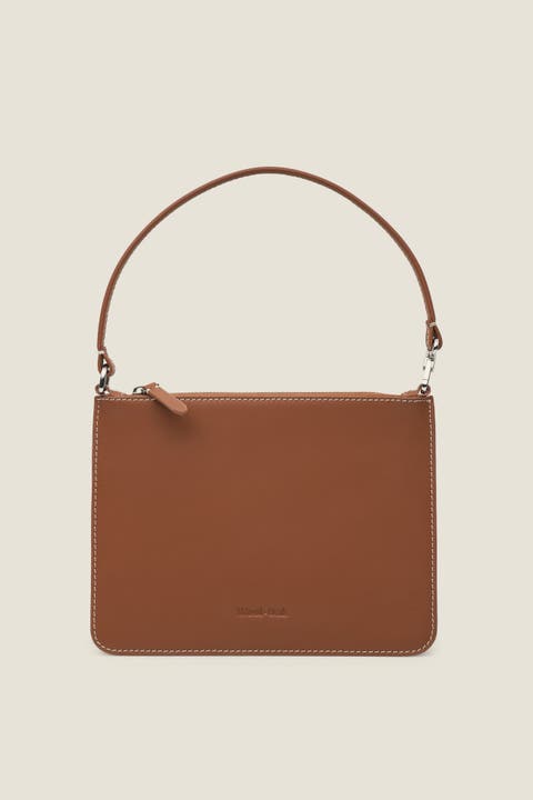Via Structured Leather Travel Folio