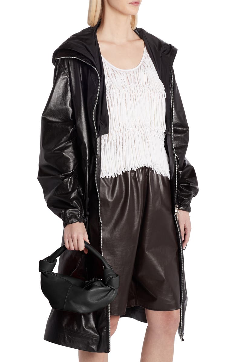 Bottega Veneta Mini Leather Hobo, Alternate, color,