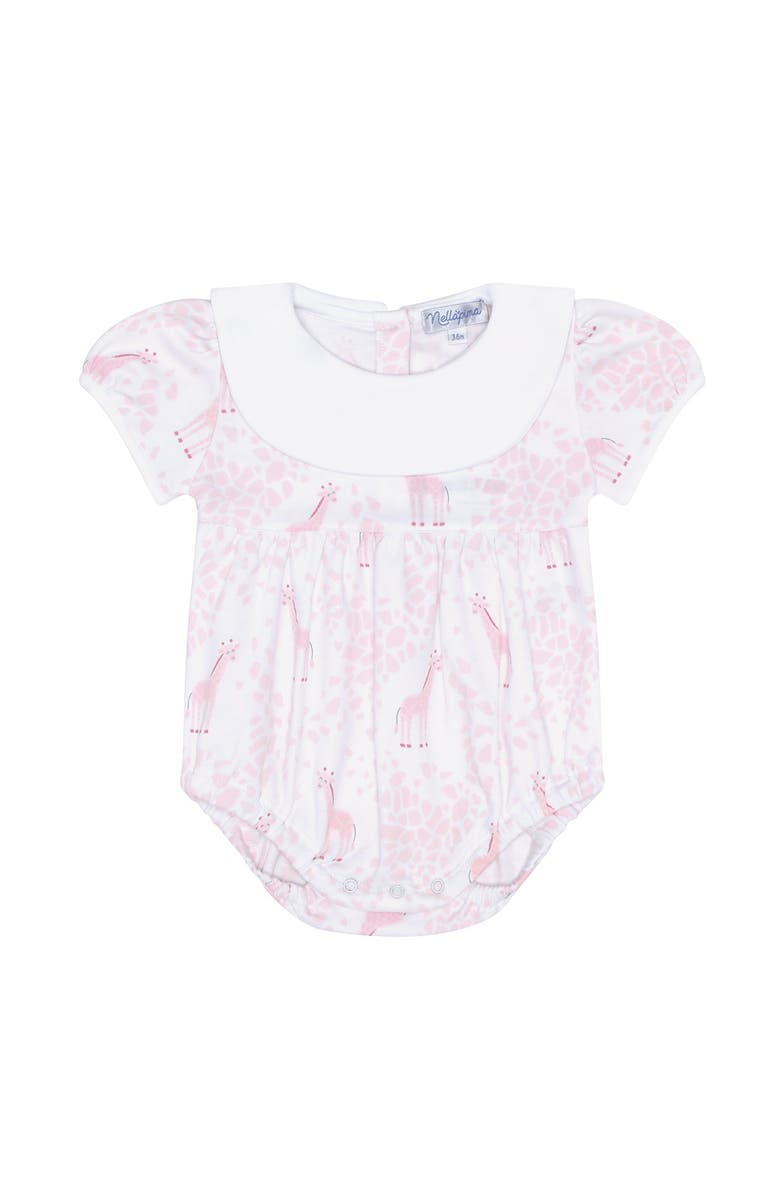 Nellapima Pink Giraffe Print Bubble - Baby, Alternate, color, Pink
