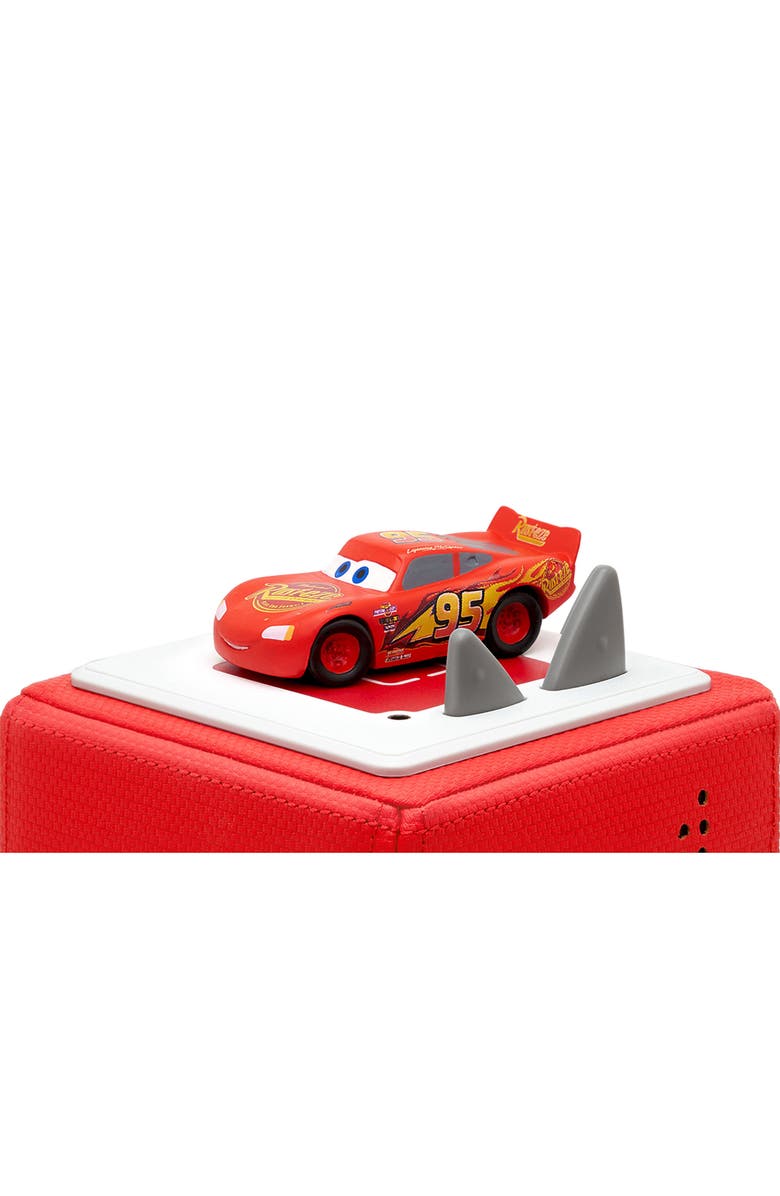 tonies Red Toniebox Playtime Puppy Starter Set & Pixar<sup>®</sup> Cars 2-Pack McQueen & Mater Audio Character Bundle, Alternate, color, Multicolor