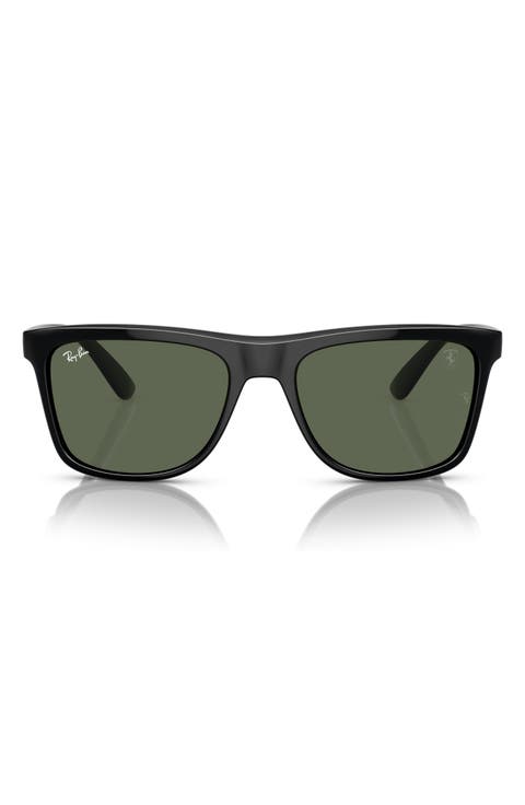 Gender Inclusive Ferrari RB4413M 57mm Square Sunglasses
